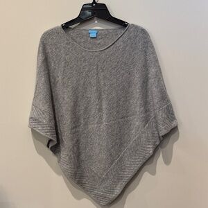 J. McLaughlin Soft Gray Poncho